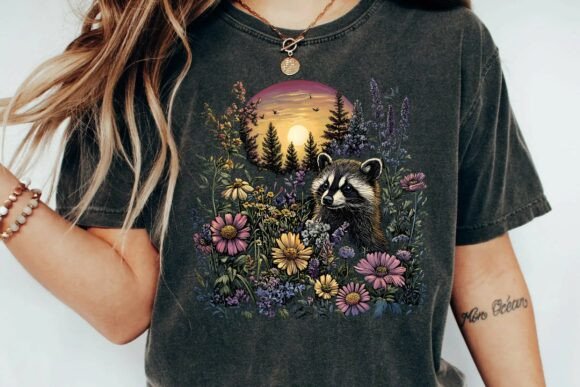 Charming Wildlife Art for Modern Creative Projects