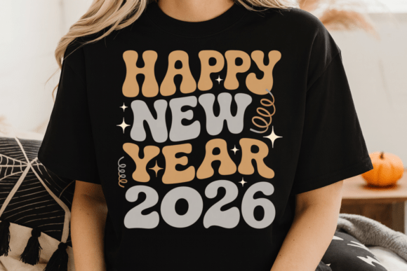 Happy New Year 2026 Shirt PNG Design for Celebrations
