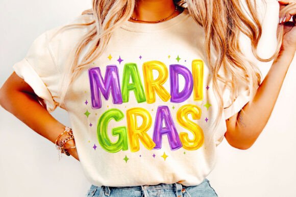 Mardi Gras PNG Sublimation Design: A Creative Asset
