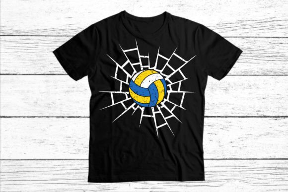 Retro Volleyball T-shirt Design for Kids & You