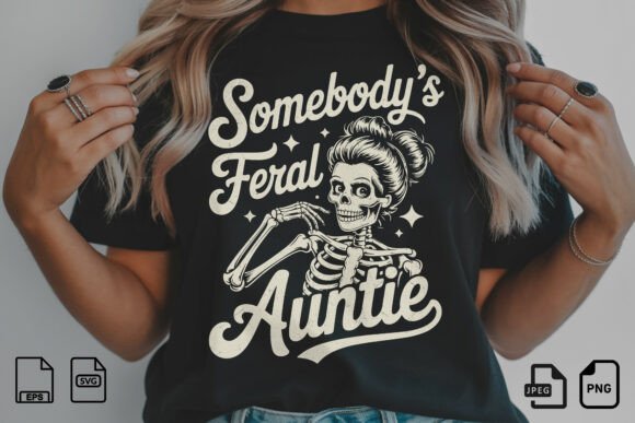 Somebody’s Feral Auntie: A Bold Design Asset